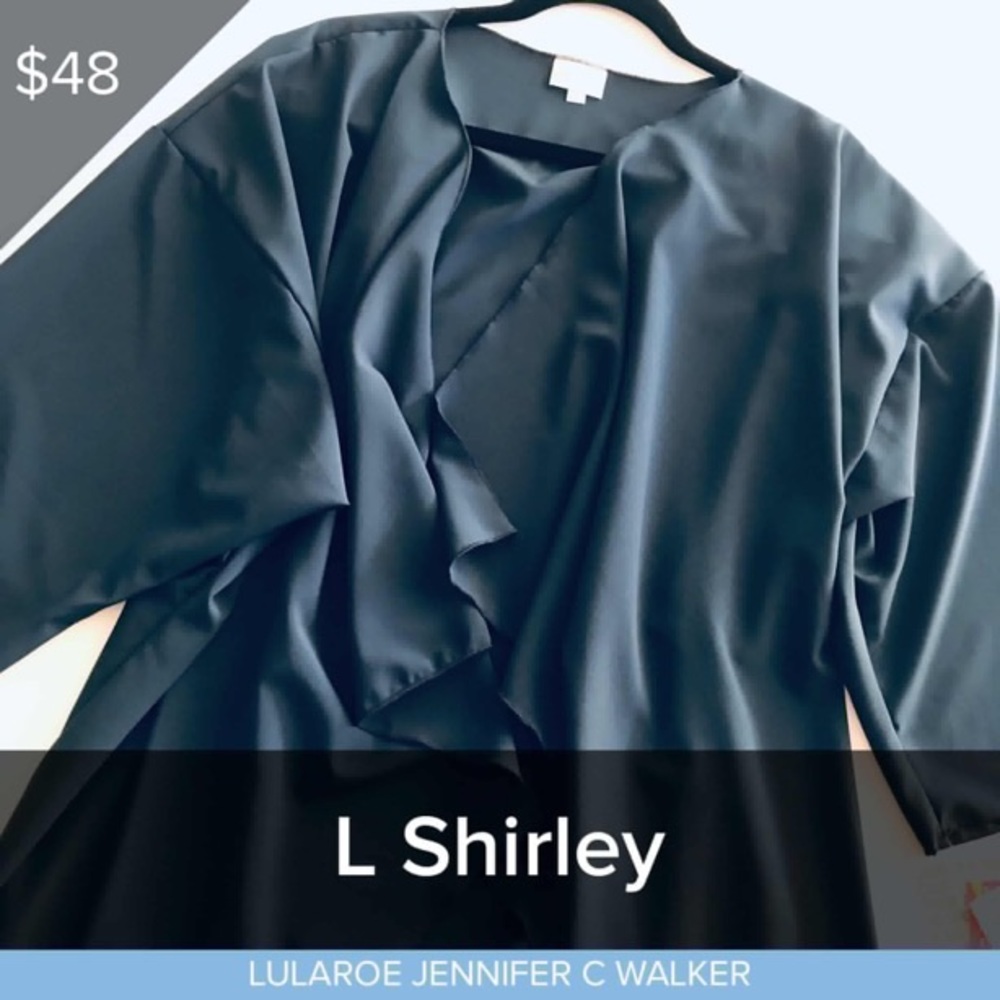 Large Navy Blue Shirley NWT